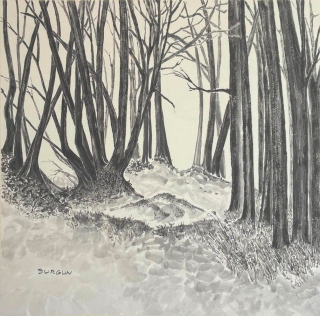 Les arbres noirs - Œuvres récentes